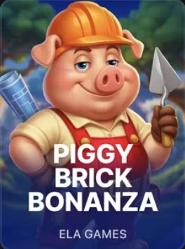Piggy Brick Bonanza — mängu ekraanivaade